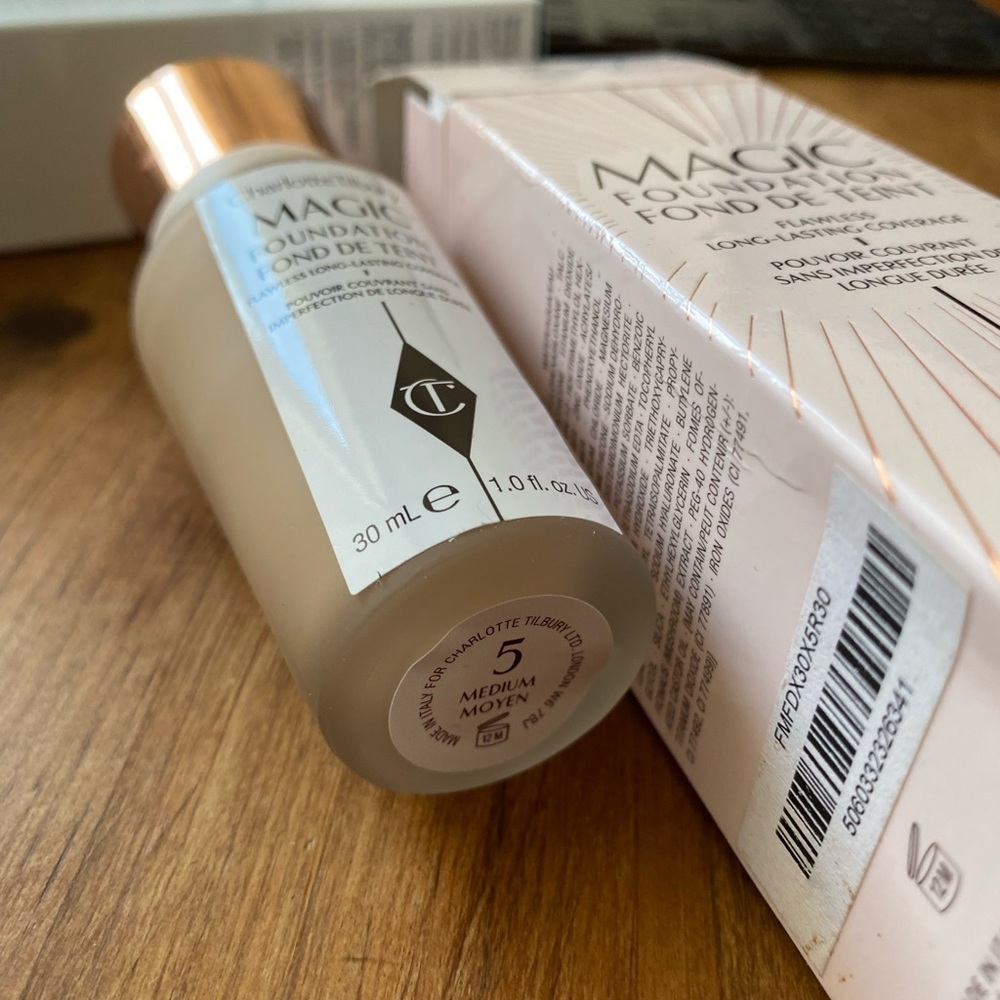Charlotte Tilbury foundation 5